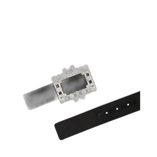 Broche Vivier Diamond Buckle Belt
