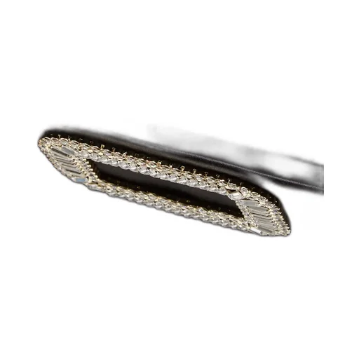 Buckle Embellished Clutch Bag