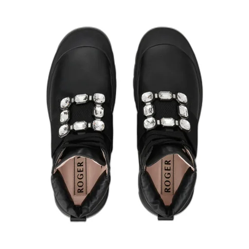 Tie Buckle Boots