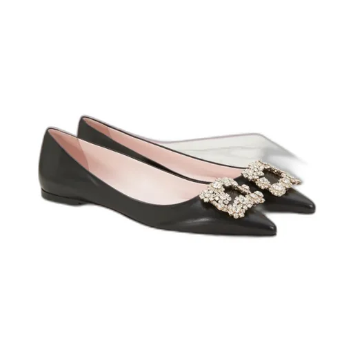 Floral Diamond Ballet Shoes