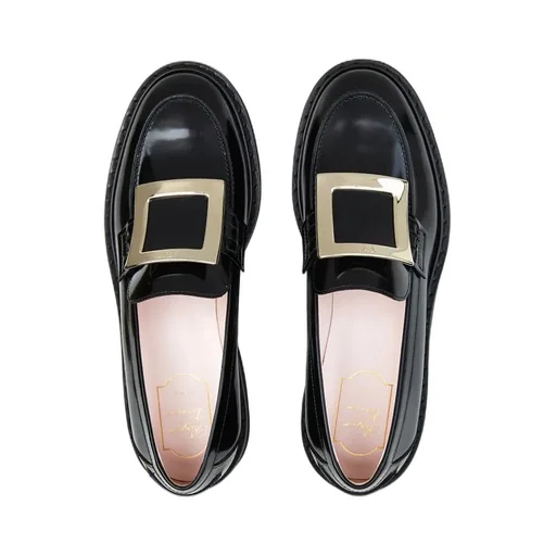Viv' Rangers Buckle Embellished Loafers