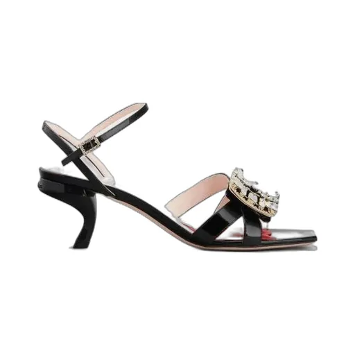 Logo High-Heeled Sandals