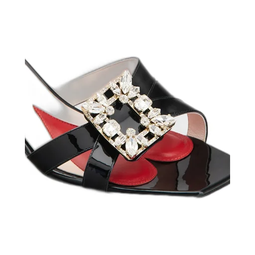 Logo High-Heeled Sandals