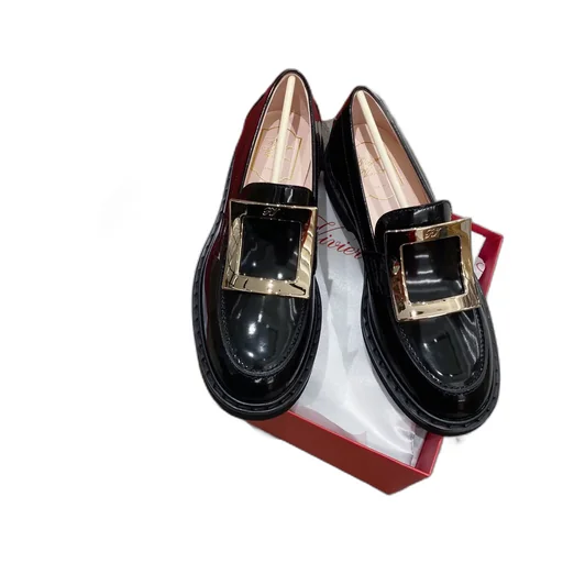 Viv' Rangers Buckle Embellished Loafers