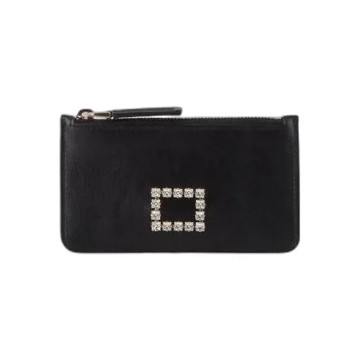 Rhinestone-Embellished Wallet