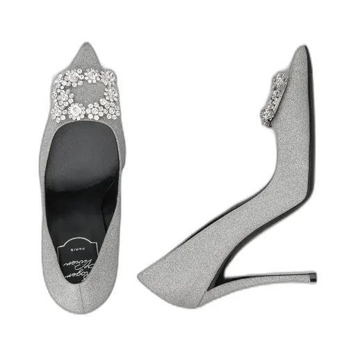 Flower Strass Heels