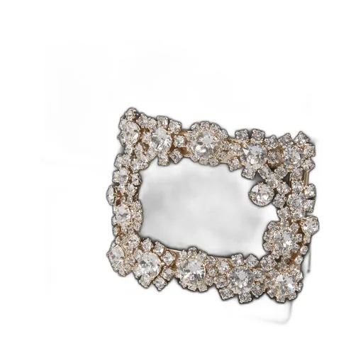 Cabas Viv Flower Strass Buckle Handbag