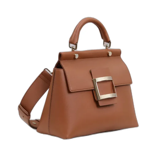 Viv' Cabas Metal Buckle Bag