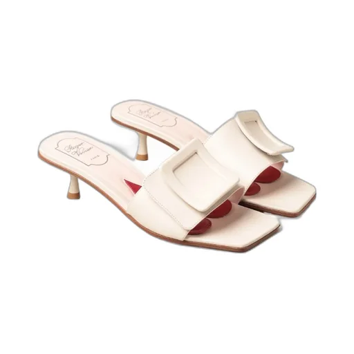 Square Toe High Heel Sandals