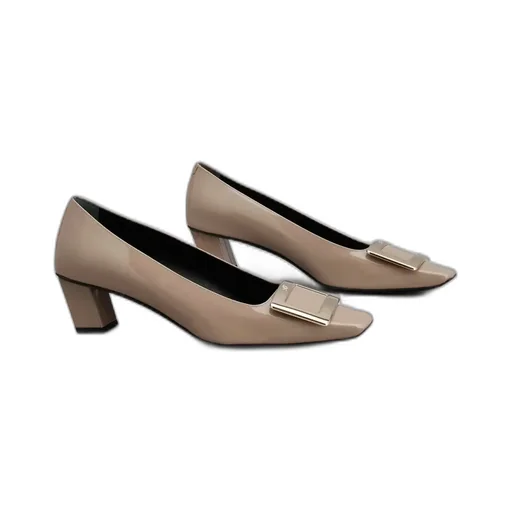 Belle Vivier Buckle Pumps