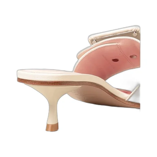 Square Toe High Heel Sandals