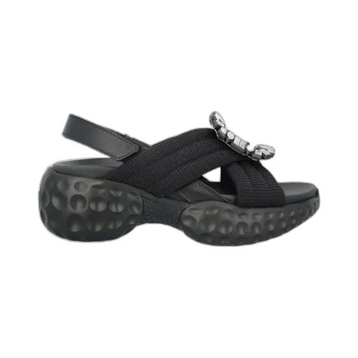 Viv' Run Light Strass Buckle Sandals