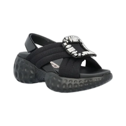 Viv' Run Light Strass Buckle Sandals