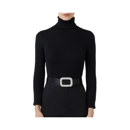Viv' Choc Embellished Buckle Belt