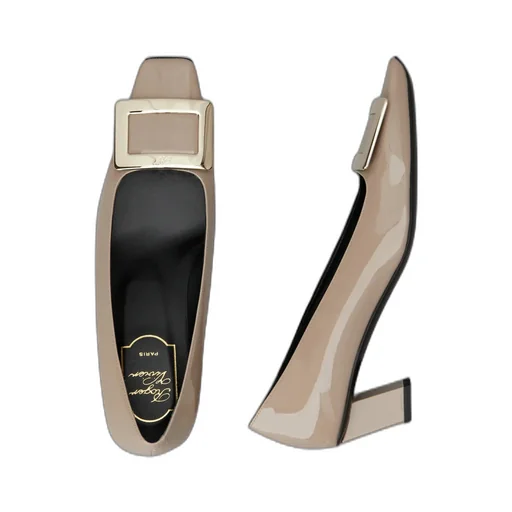 Belle Vivier Buckle Pumps