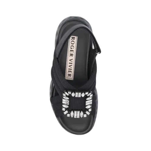 Viv' Run Light Strass Buckle Sandals