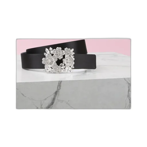 Bouquet Strass Versailles Diamond Buckle Belt