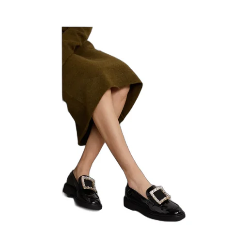 Embellished Slip-On Loafers