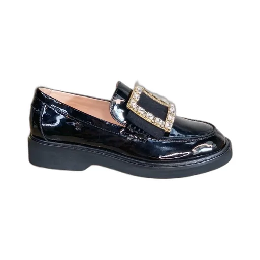 Embellished Slip-On Loafers