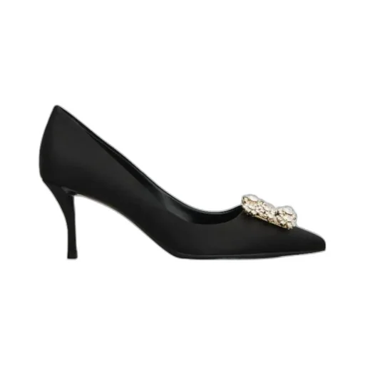 Embellished Pointed Toe Pumps