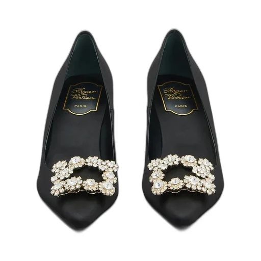 Embellished Pointed Toe Pumps