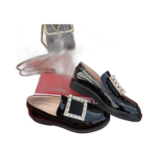 Embellished Slip-On Loafers