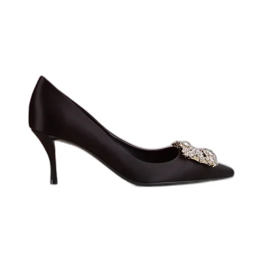 Embellished Pointed Toe Pumps