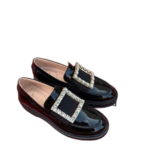 Embellished Slip-On Loafers