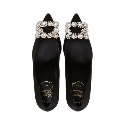 Embellished Pointed Toe Pumps