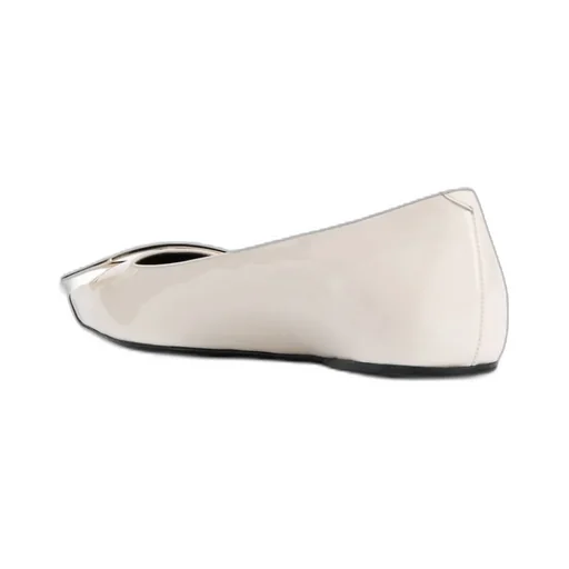 Trompette Buckle Ballerina Flats