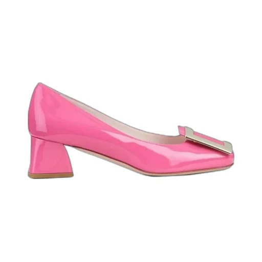TrÈS Vivier Metal Buckle High Heels