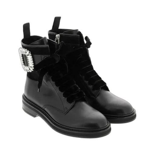 Rhinestone Ankle Boots