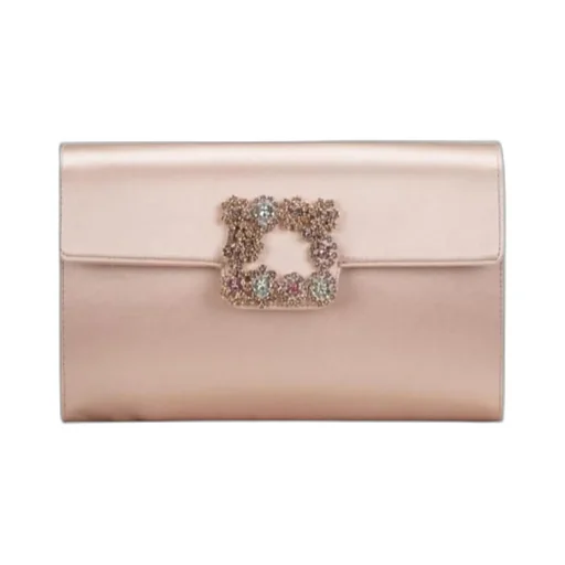 Flower Buckle Envelope Flap Crossbody Bag