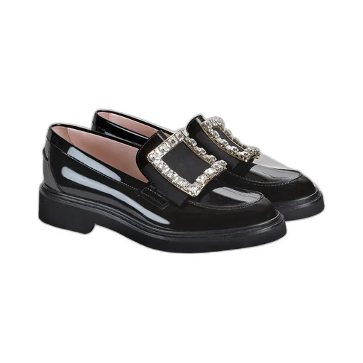Embellished Slip-On Loafers