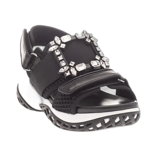 Viv' Run Diamond Button Sandals