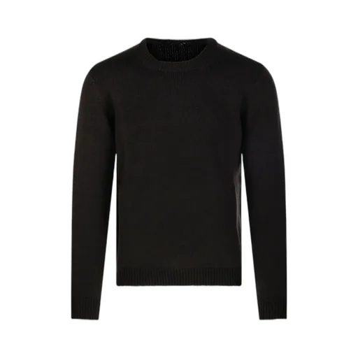 Round-Neck Knitted Sweater