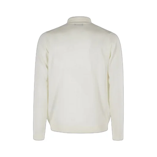 Long Sleeve Ribbed Polo Shirt