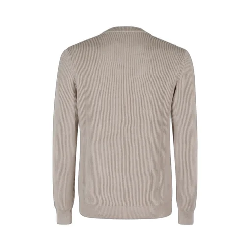 Crew Neck Ribbed Sweater