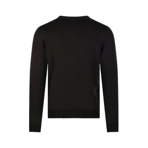 Round-Neck Knitted Sweater