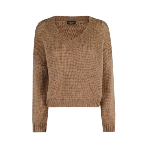 V-Neck Long-Sleeved Sweater
