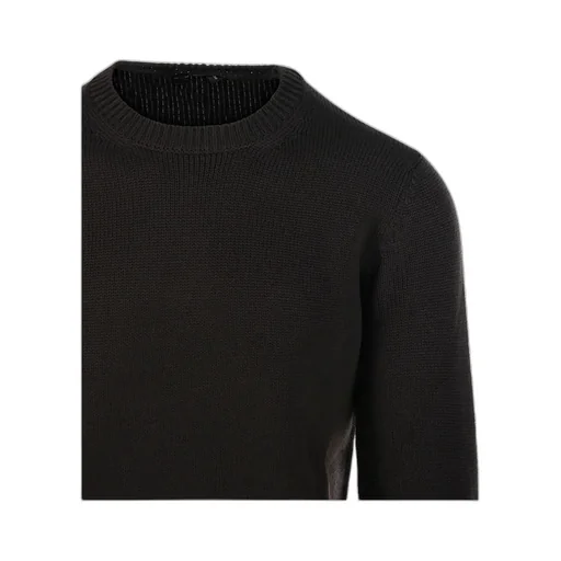 Round-Neck Knitted Sweater