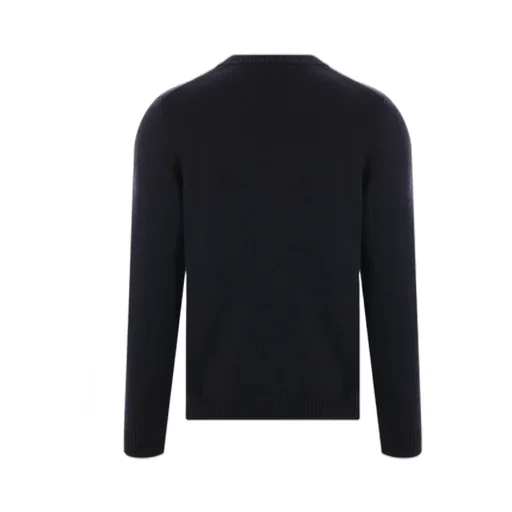 Round-Neck Knitted Sweater