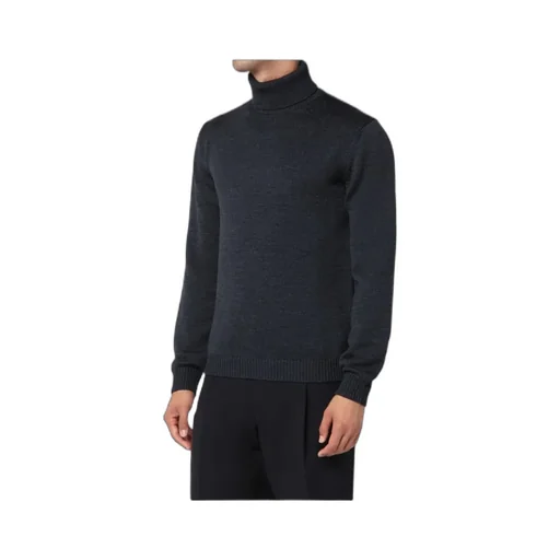 Wool High-Neck Sweater