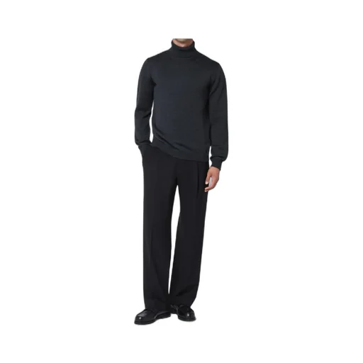 Wool High-Neck Sweater