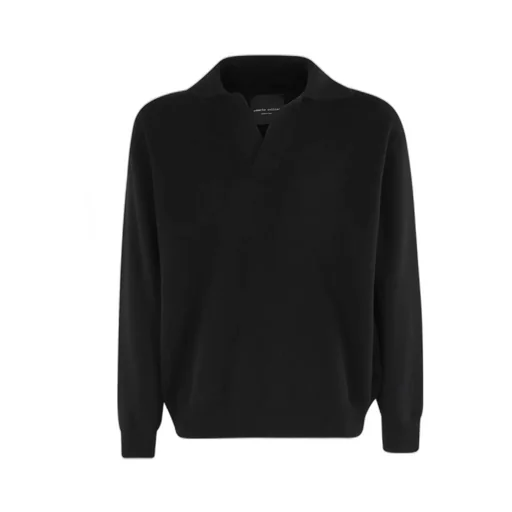 V-Neck Polo Knitwear