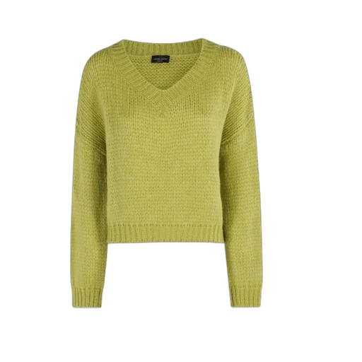 V-Neck Long-Sleeved Sweater