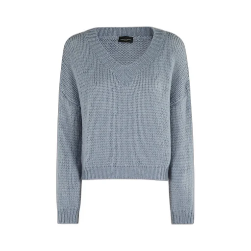 V-Neck Long-Sleeved Sweater