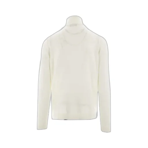 Turtleneck Ribbed-Cuffs Sweater