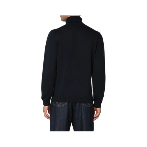 Wool High-Neck Sweater