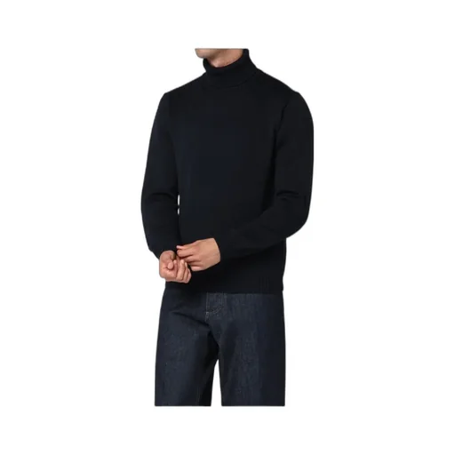 Wool High-Neck Sweater